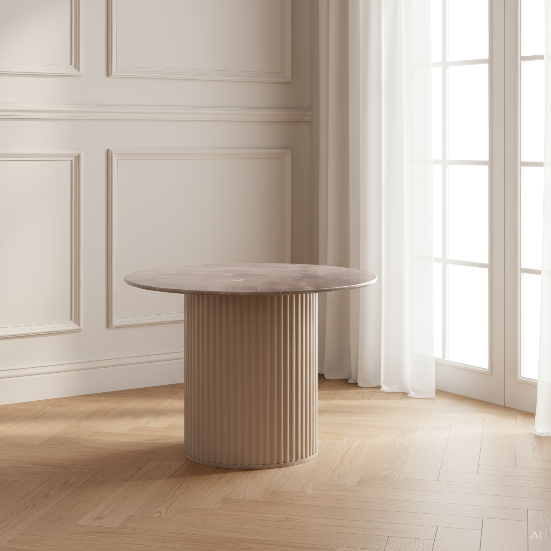 Marbelle sofabord Ø60 cm